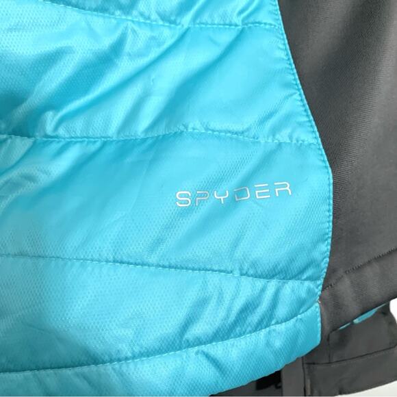 Spyder Spylon women’s snow ski winter jacket 3 in 1 insulated EUC size S 6-8 - Picture 11 of 16